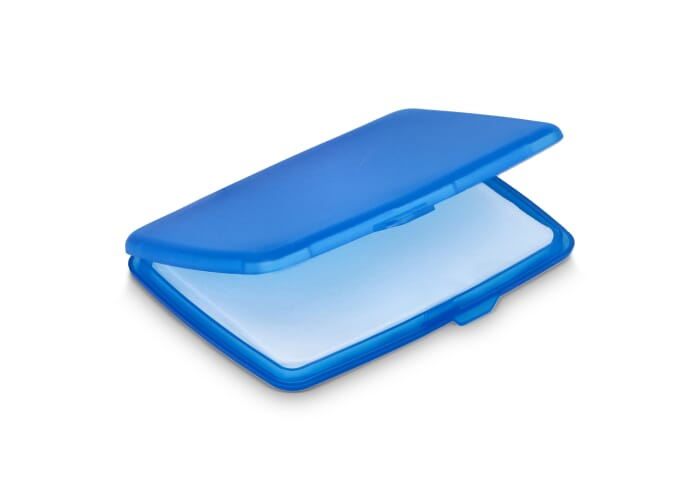 Feuilles de savon promotionnelles nomades Washé Ecru / Bleu foncé